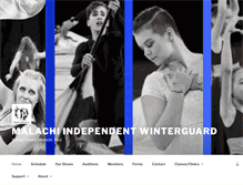 Tablet Screenshot of malachiwinterguard.org